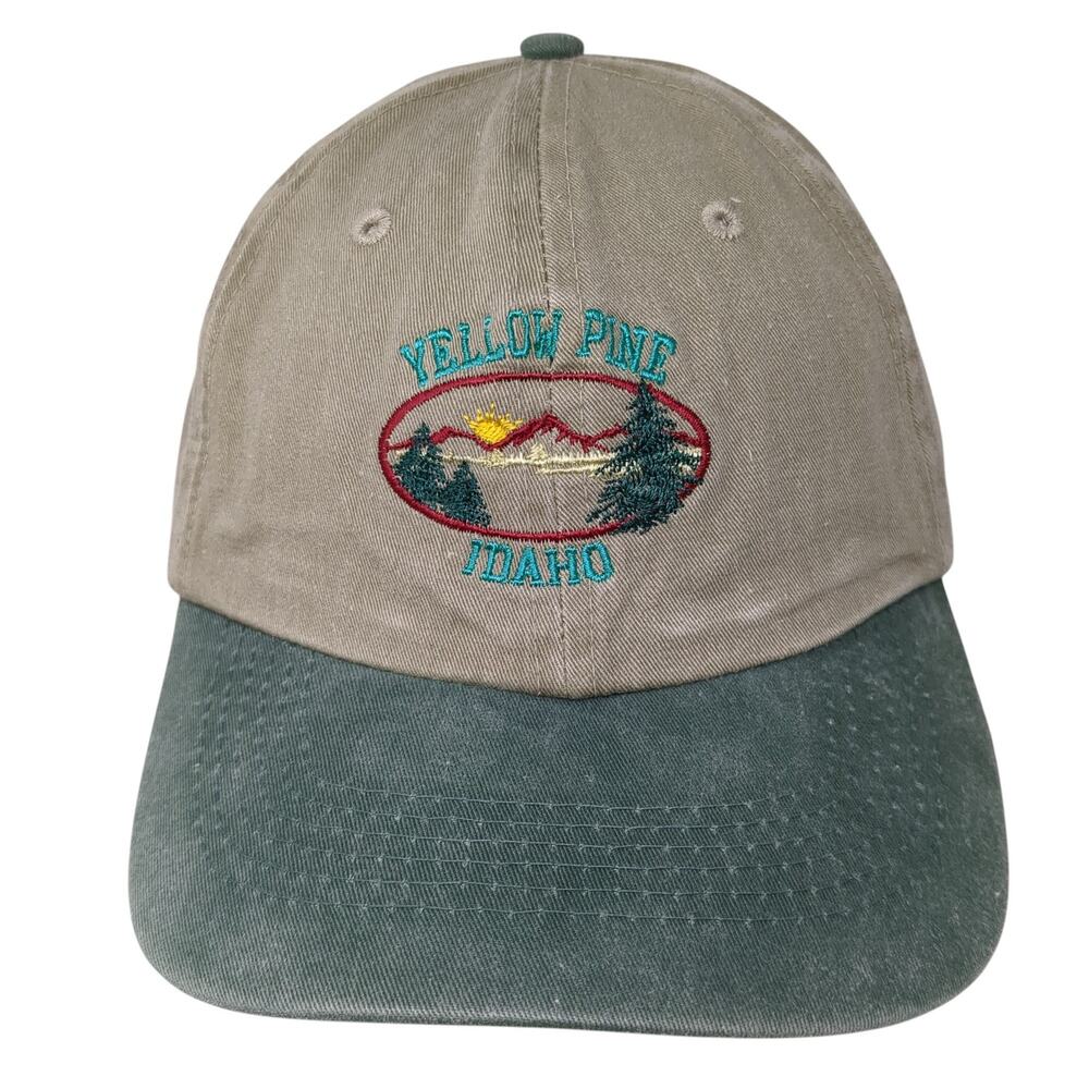 Yellow Pine Idaho Baseball Cap Multicolor One Size Adjustable Port Authority